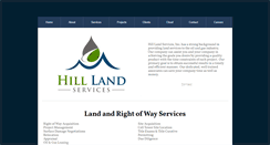 Desktop Screenshot of hilllandservices.com